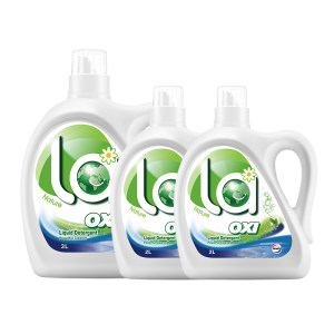 La aerobic washing Velox laundry detergent, sterilization, mite removal, clear new fragrance laundry detergent 14*0.5kg household