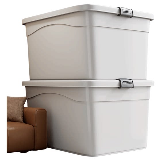 Best helper three-pack extra-large storage box thickened to organize clothes, toys, quilts, large-capacity household storage box