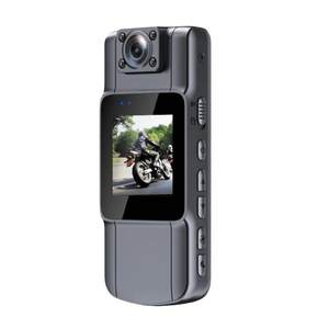 
Professional 4K ultra-high definition wireless camera with screen WIFI wireless camera recorder lapel clip wearing video head night vision camera