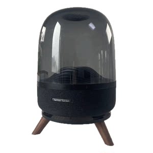 
Suitable for Harman Harman Kardon speaker stand desktop glass crystal third and fourth generation audio solid wood base