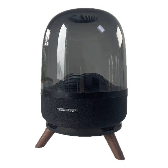 
Suitable for Harman Harman Kardon speaker stand desktop glass crystal third and fourth generation audio solid wood base