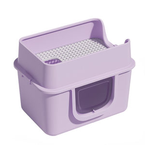 
Chongqin Cat Litter Box Anti-sand Extra Large Top-out Anti-odor Splash Giant Maine Coon Cat Toilet Fully Heightened and Enclosed