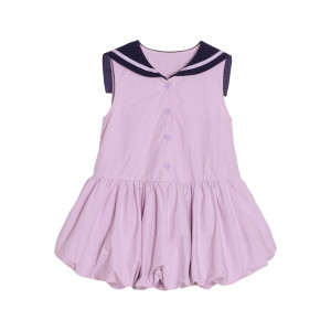 Little O Bao Children's Clothing Baby Suit Skirt Girls Super Nice 2026 Summer New Girls Short Sleeve College Style Suit