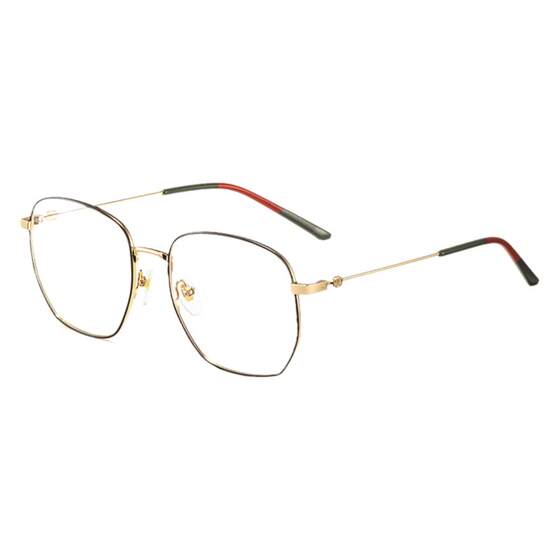 
Ultra-light gold wire glasses frame anti-blue light myopia can be matched with a degree of non-faced men and women showing their faces in small Korean version high-end lens frame