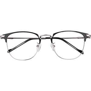 
Leshen myopia glasses frame men's anti-blue light can be matched with color change lenses with large face eyebrows frames for women's eyes