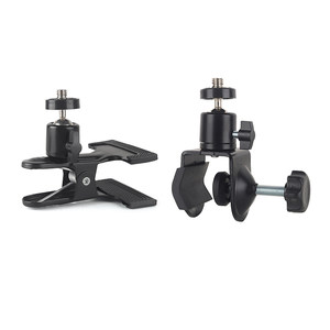 
Fill light bracket metal 1/4 gimbal rotation adjustable angle studio photo recording video universal fixture reflector auxiliary accessories mobile phone live base desktop round tube