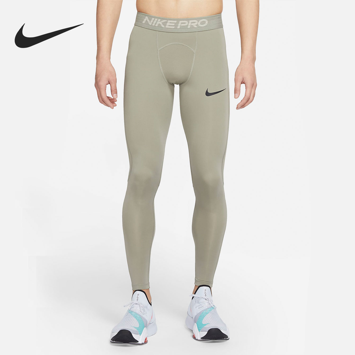 Nike/耐克官方正品男子健身弹力运动时尚训练紧身长裤 BV5642-320