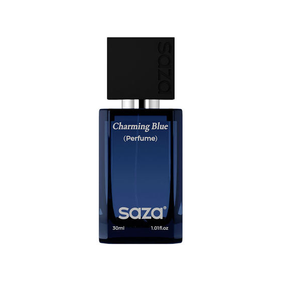 
SAZA Charming Blue Men's Perfume Men's Eau de Parfum Blue Long-lasting Fragrance Wooden Gift Box Big Brand Authentic
