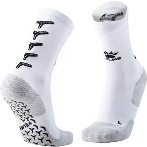 Calmy Football Socks Men's Mid length Anti slip Football Training Socks Towel Bottom Short Tube Thickened Professional Sports Socks