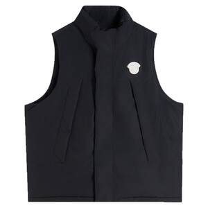 
Men's sports cotton vest, new winter windproof and warm stand-up collar cotton clothing, running vest, quilted jacket for men