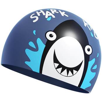 Yi Meishan children's swimming cap cartoon without slitting
