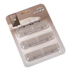 Desktop mobile phone charging data cable self-adhesive artifact