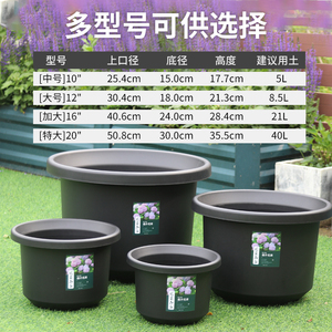 【老花农】加厚大号花盆