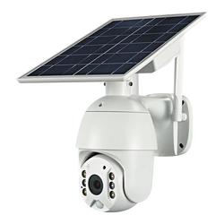Solární Kamera Monitorování Domácího Mobilního Telefonu Vzdálené Připojení 4g Bezdrátové Wifi Venkovní Venkovní 360stupňová Otočná Noční Vidění Hd Kamera Bez Sítě Odpojená Solární Nabíjení Voděodolná