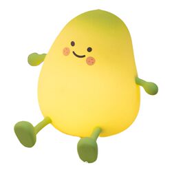 Cute children's green mango night light 36V (included)