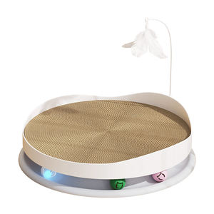 Cat scratch board is wear-resistant and does not shed debris. Cat claw board is circular and can hold a cat's nest. Cat scratch resistant toy is a fun and relaxing product