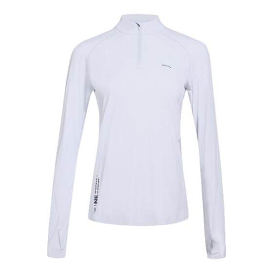 
Decathlon official quick-drying outdoor sunscreen T-shirt women's breathable mountaineering hiking and running long-sleeved men's top ODTT