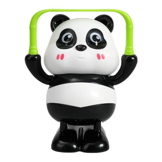 
Panda Games series wind-up toy skateboard hula hoop skipping rope baby learning to crawl and raise head training gift