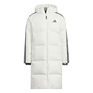 
Li Xian's same three-stripe down jacket, windproof and warm duck down long hooded men's adidas Adidas