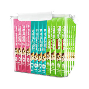 
Cat strips, chicken, mixed flavors, stockings, canned cat snacks, nutritious kitten wet food supplies, canned cat food