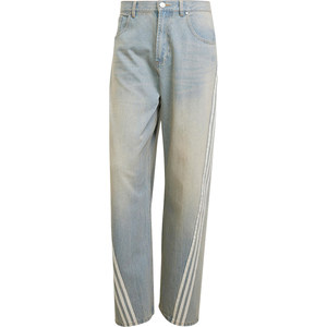 
Adidas/Adidas Genuine Triple Leaf Crocodile Men's Fashion Retro Denim Sports Pants JY6292