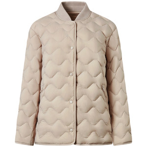 
Tambor Autumn and Winter Ribbed Collar Down Jacket Women's Short Lightweight Windproof Warm Inner H Version Versatile Jacket
