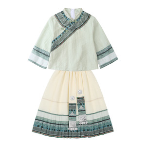 
Children's Children's Children's Performance Costumes 56 Ethnic Minority Costumes Mongolian Yao and Miao Costumes Girls and Dai Boys