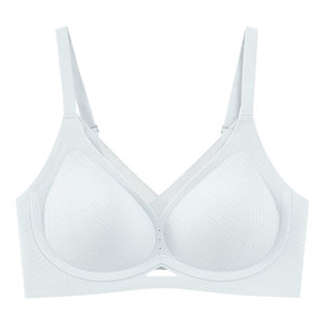 
HR Helena Air Cup Small Breast Push Up Underwear Women's Wireless Anti-Gravity Lift Breathable Seamless Bra