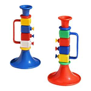 Little horn baby, child baby toy can sound instruments 0-3 years old, 1 whistle, cough, cough, can be blown 2
