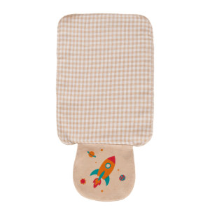
Kindergarten sweat towel children's pure cotton gauze pad turban medium large children's seal name color cotton sweat towel baby sweat absorbing towel