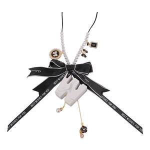 
Customized letter car rearview mirror pendant, high-end creative car interior car hanging pendant, car aromatherapy perfume pendant