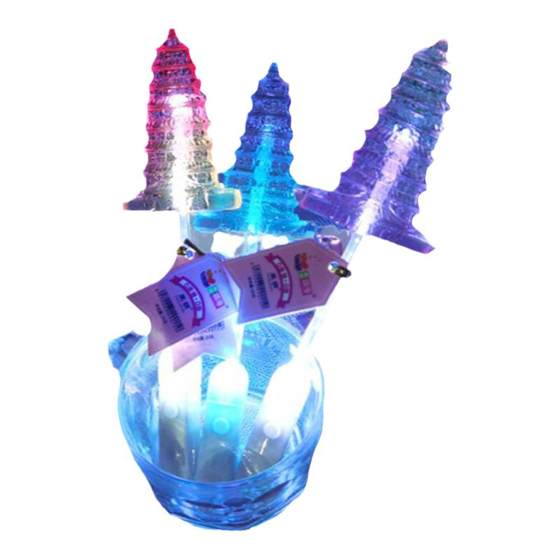 Crystal Pagoda Lollipop Scenic Area Tourism Commemorative Cultural and Creative Candy Big Wild Goose Pagoda Lei Feng Pagoda Luminous Candy Bar Nightclub