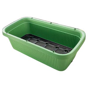 Balcony vegetable planting pot vegetable planting artifact extra large rectangular household vegetables special planting box outdoor self-absorbent flower box