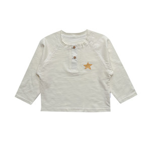 
Baby long-sleeved T-shirt pure cotton A-type thin spring and autumn men and girls versatile base shirt baby clothes round neck top