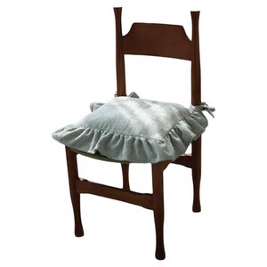 
French retro chair cushion, universal large ruffled dining chair cushion, non-slip seat, dining chair cushion, light luxury customization
