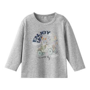 
Manxi children's clothing children's long-sleeved T-shirt 2026 new men's and women's spring style pure cotton bottoming top for boys and girls