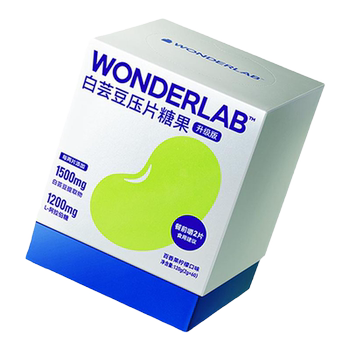 WonderLab White Kidney Bean Pre-meal Controlled Tablets Large Meal Carbohydrate Sugar Oil Dietary Fiber Tablet Candy