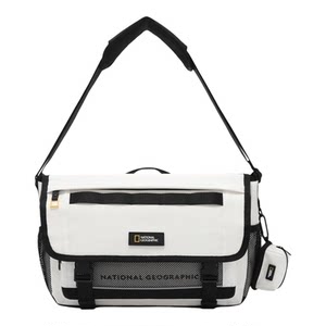 
Korean purchasing agent NATIONAL unisex multi-pocket messenger bag separated storage casual crossbody bag N265AC