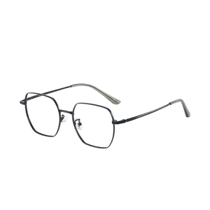 
Gold wire glasses for myopic women can be equipped with bare-faced artifacts, anti-blue light and anti-radiation flat mirror frame, ultra-light pure titanium