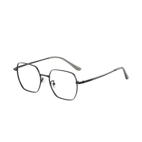 
Gold wire glasses for myopic women can be equipped with bare-faced artifacts, anti-blue light and anti-radiation flat mirror frame, ultra-light pure titanium