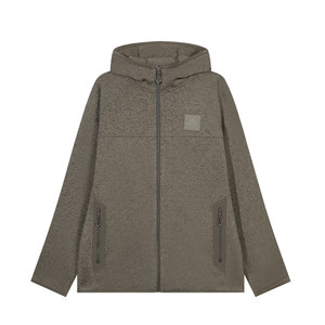 
ANTA Fire Shell Fleece Jacket Men's 2026 Spring New Thick Fleece Warm Hooded Casual Sports Top