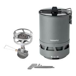 Huofeng outdoor pot stove lightweight hiking pot set