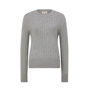 
Eland Clothes Sweater Women's Ribbed Slim Wool Warm Straining Top