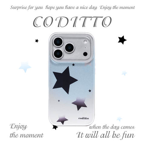 CODITTO Gradient Star Matte – Pro/Plus/Max/Air – 17, 16, 15, 14, 13 iPhone Case
