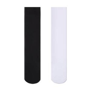 
[Ice Skin Girls' Group Legs] Thin Pressure Calf Socks for Women in Summer White Slimming Legs JK Socks Black Stockings Stockings Stockings