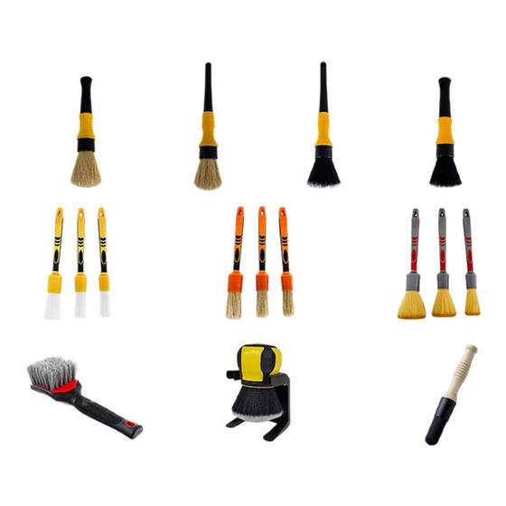 
Car beauty car wash cleaning brush details brush air conditioner air vent brush interior brush tire hub gap horse bristle brush
