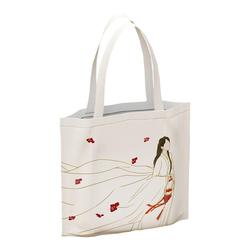 "sauvignon Blanc" Peripheral Xiaoyao Xiangliu Shoulder Bag Themed Canvas Bag Is A Must-have Antique Canvas Bag For Student Parties
