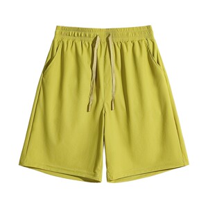 
Baleno yellow casual shorts men's summer quick-drying sunscreen breathable three-quarter pants elastic waist sports men's pants A