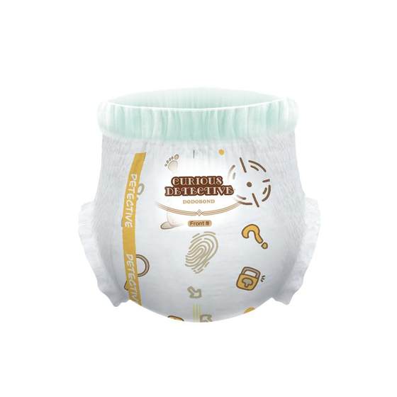 Dudu trial to install diapers bubble waist circumference pull pants all -round all -in -one pants ultra -thin breathable baby urine is not wet
