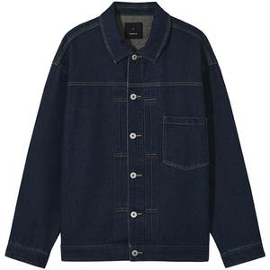 
Hot air men's denim jacket jacket 2025 fall new classic American retro casual jacket top